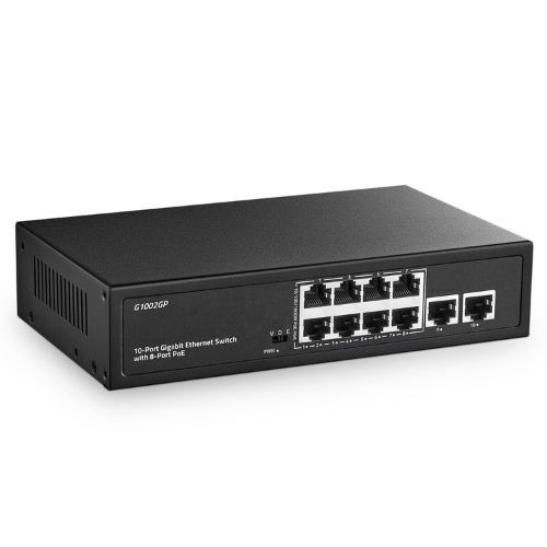 UDA SWITCH POE DE 8 PS210