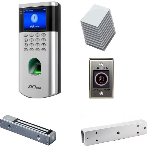 ZKTECO KIT DE CONTROLE DE ACESSO LF10